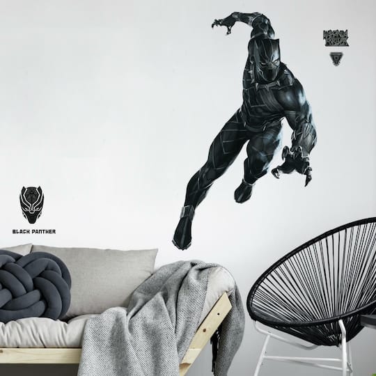 RoomMates Black Panther Peel & Stick Giant Wall Decals